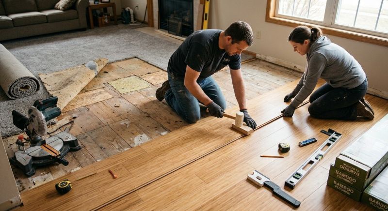 Bamboo Flooring Installation in Passaic County, NJ