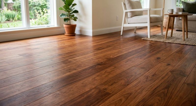 Cherry Floor Installation in Caldwell, NJ