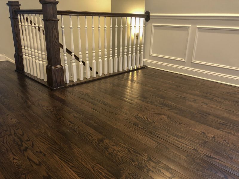 Dark Wood Floor Installation in Passaic County, NJ