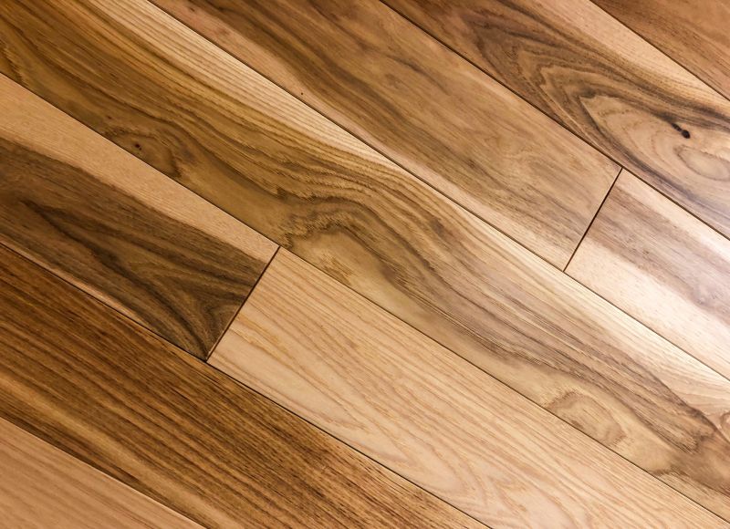 Dark Wood Floor Installation in Passaic County, NJ