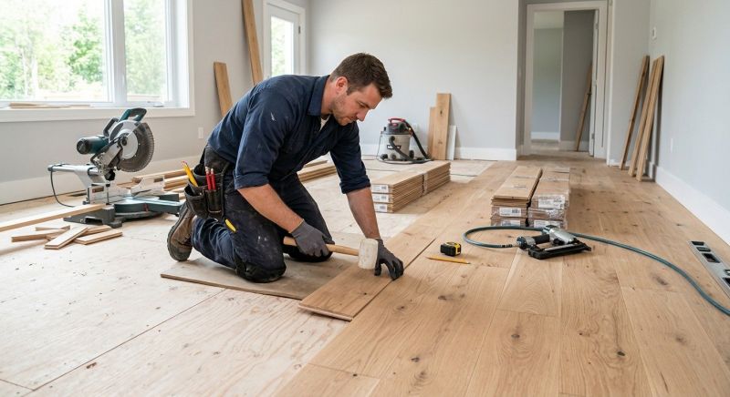 Hardwood Floor Installation in Elmhurst, NY