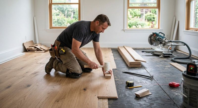 Hardwood Floor Installation in Madison, NJ