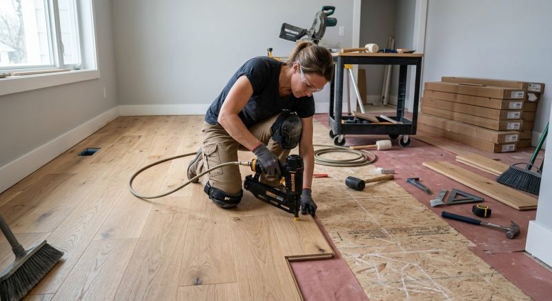 Hardwood Floor Installation in Mahwah, NJ