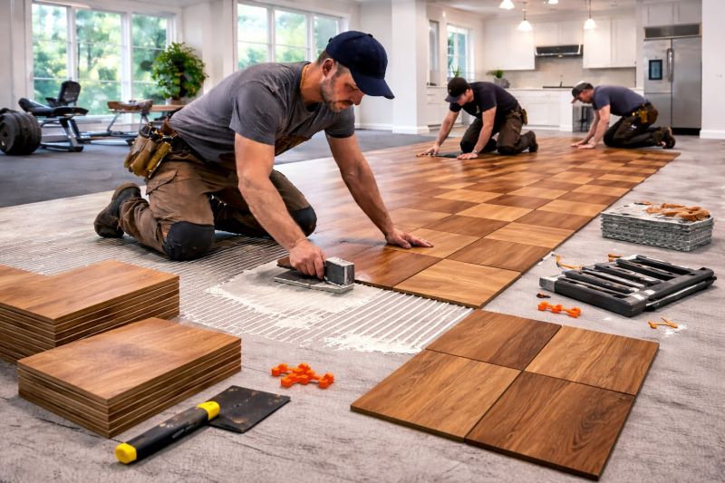 Hardwood Floor Installation in North Bergen, NJ