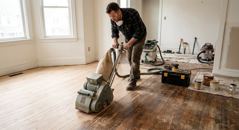 Hardwood Floor Renovation in Passaic County, NJ