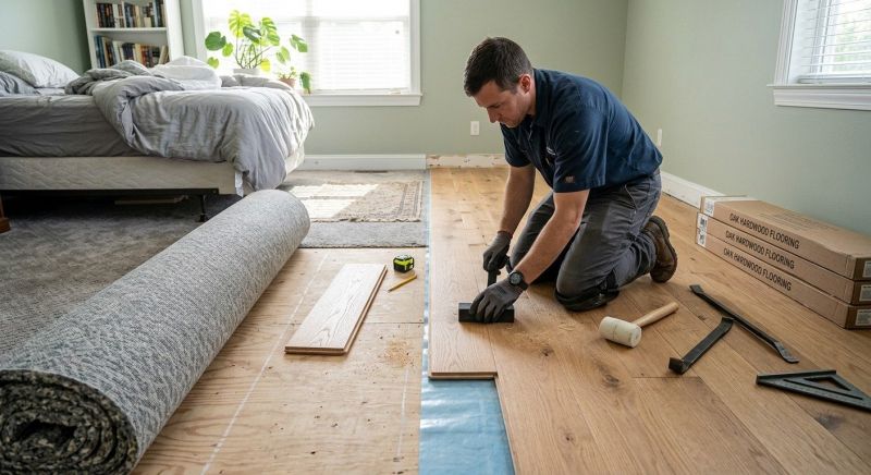 Hardwood Replacement in Boonton, NJ