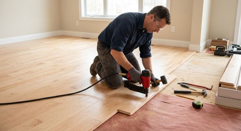 Maple Flooring Installation in Ozone Park, NY