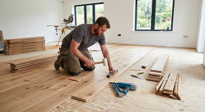 Oak Floor Installation in Ardsley, NY