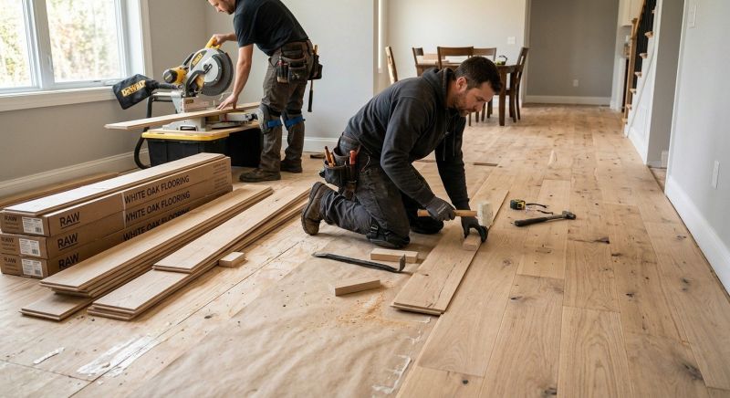 Oak Floor Installation in East Hanover, NJ