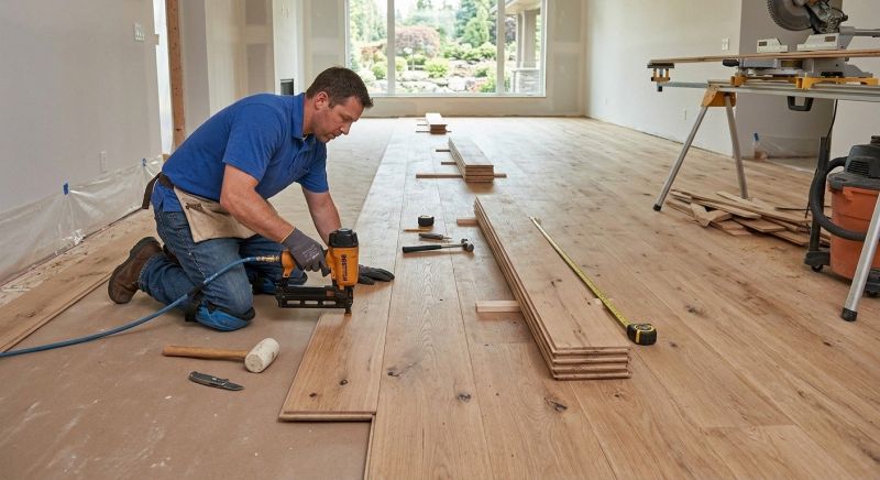 Plank Floor Installation in Passaic County, NJ