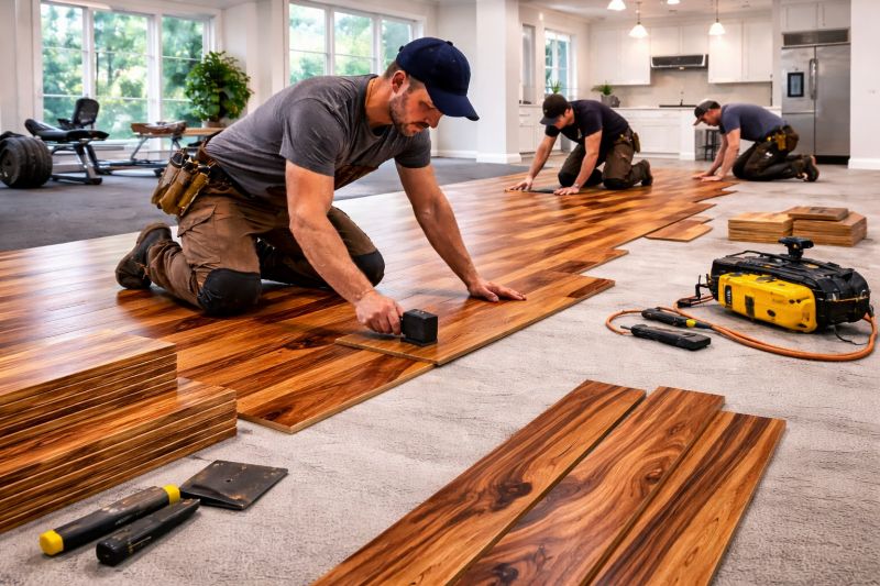 Teak Flooring Installation in Passaic County, NJ
