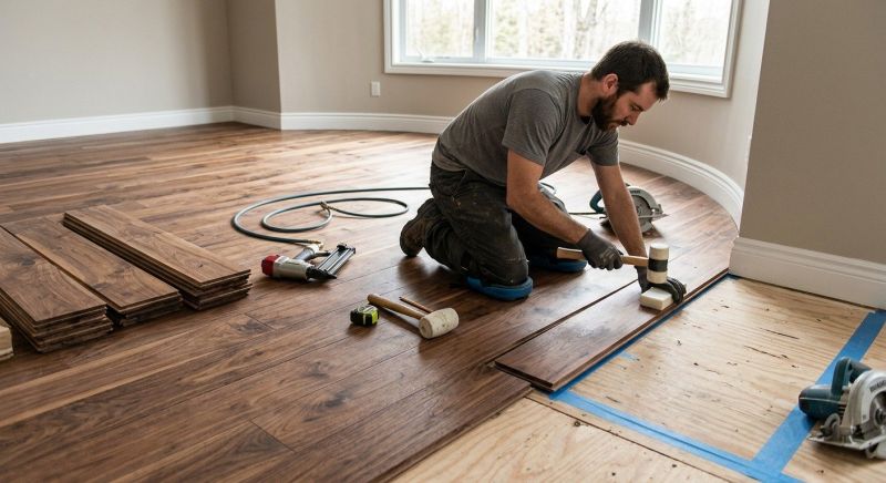 Walnut Flooring Installation in Passaic County, NJ