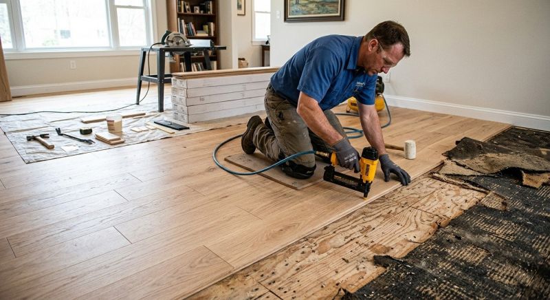 Wood Floor Replacement in Berkeley Heights, NJ