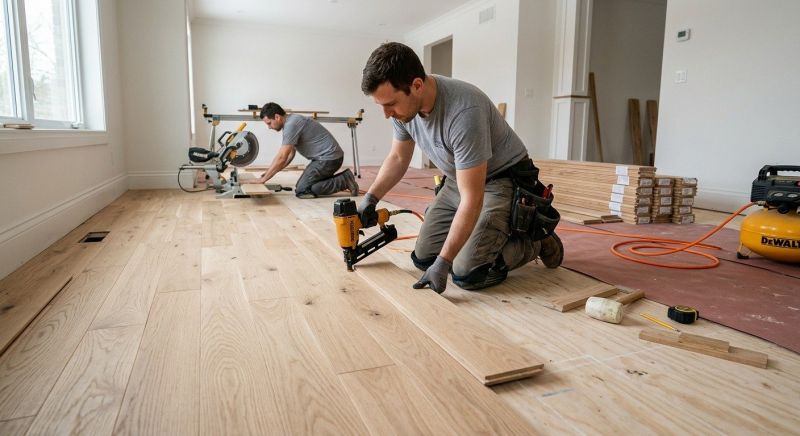 Wood Floor Replacement in Fort Lee, NJ