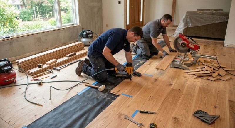 Wood Flooring Installation in Maplewood, NJ